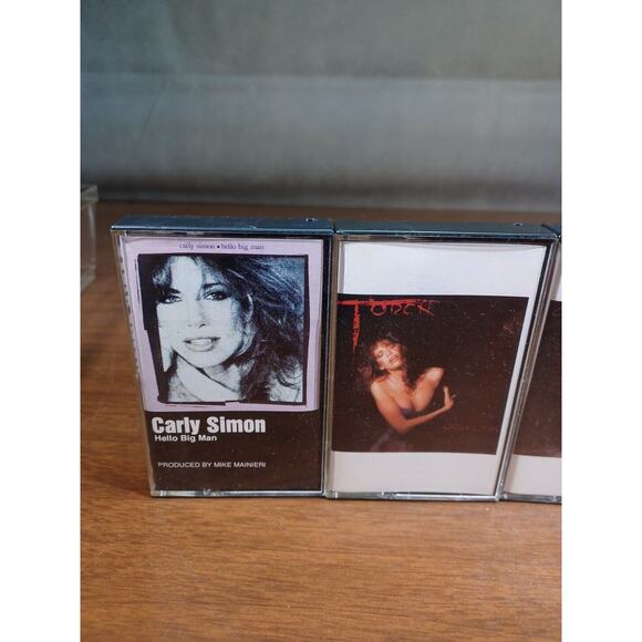 Carly Simon Spoiled Girl Cassette Tape Lot Of 5 CBS Excellent Condition - Picture 2 of 9